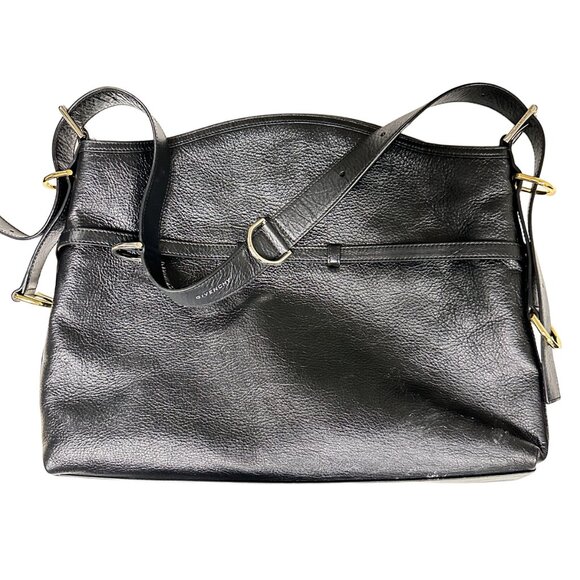 Givenchy Medium Voyou In Shiny Leather Black - Picture 2 of 9